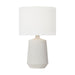 Visual Comfort Studio Canada - One Light Table Lamp - Panola - Matte White Ceramic- Union Lighting Luminaires Decor