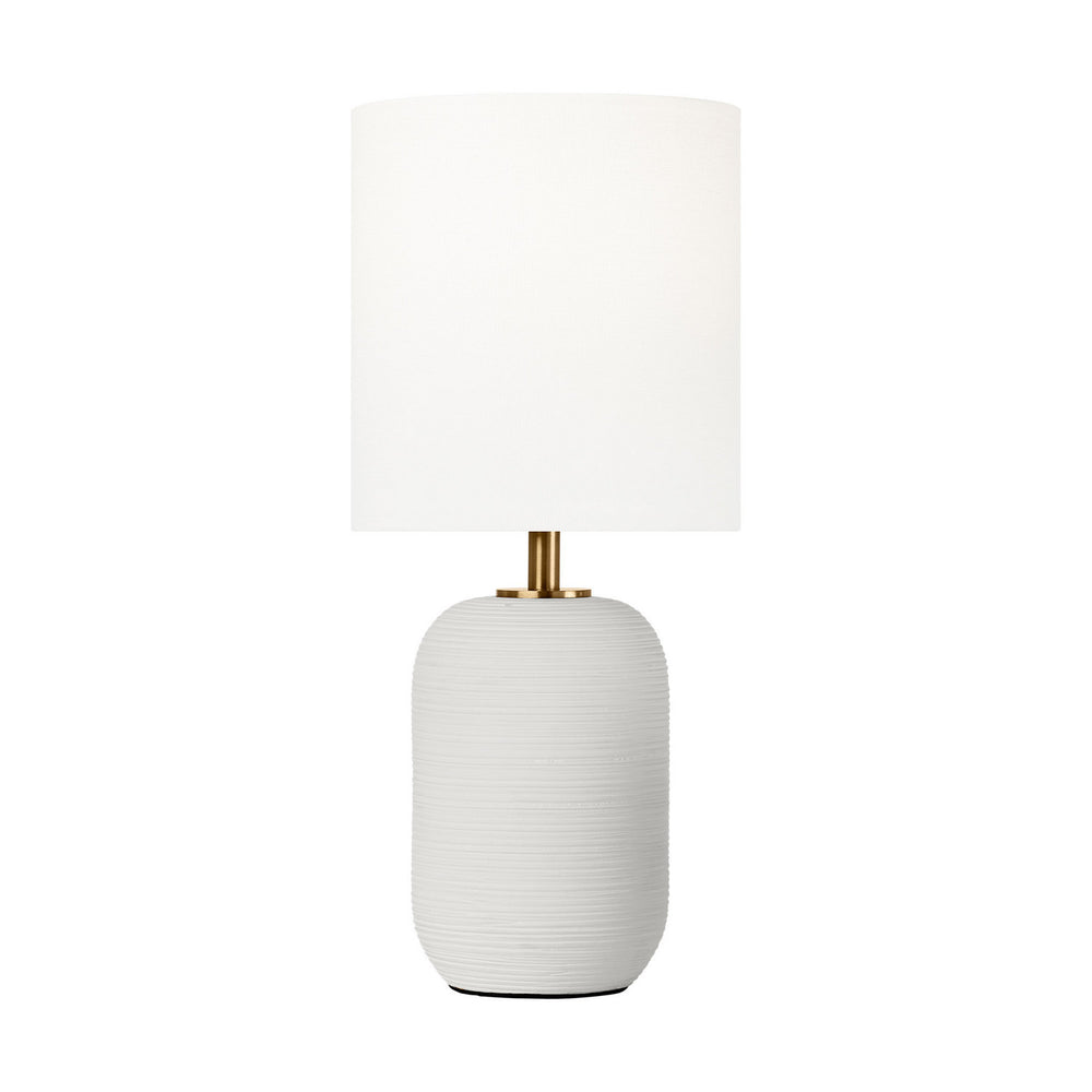 Visual Comfort Studio Canada - One Light Table Lamp - Fanny - Matte White Ceramic- Union Lighting Luminaires Decor