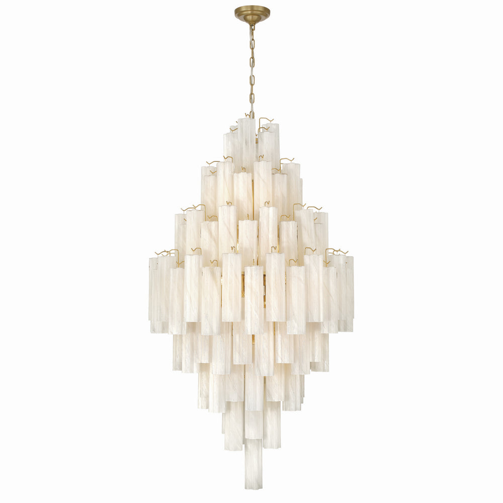 Artcraft Canada - 29 Light Foyer Pendant - Sophia - Brushed Brass- Union Lighting Luminaires Decor