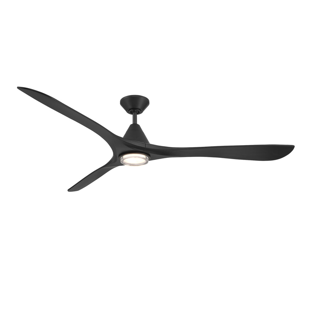 Modern Forms Fans Canada - 72" Ceiling Fan - Carve - Matte Black- Union Lighting Luminaires Decor