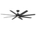 Modern Forms Fans Canada - 70" Ceiling Fan - Roboto Xl - Matte Black- Union Lighting Luminaires Decor
