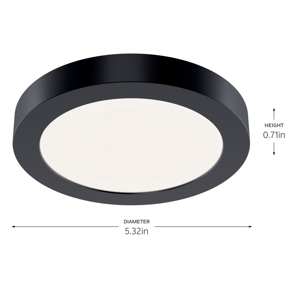 Kichler Canada - LED Downlight - Ara - Black- Union Lighting Luminaires Decor