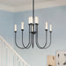 Kichler Canada - LED Chandelier - Moraine - Black- Union Lighting Luminaires Decor
