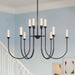 Kichler Canada - LED Chandelier - Moraine - Black- Union Lighting Luminaires Decor