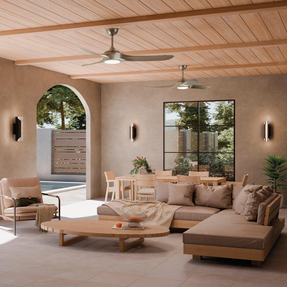 Kichler Canada - 60"Ceiling Fan - Mylo - Painted Brushed Nickel- Union Lighting Luminaires Decor