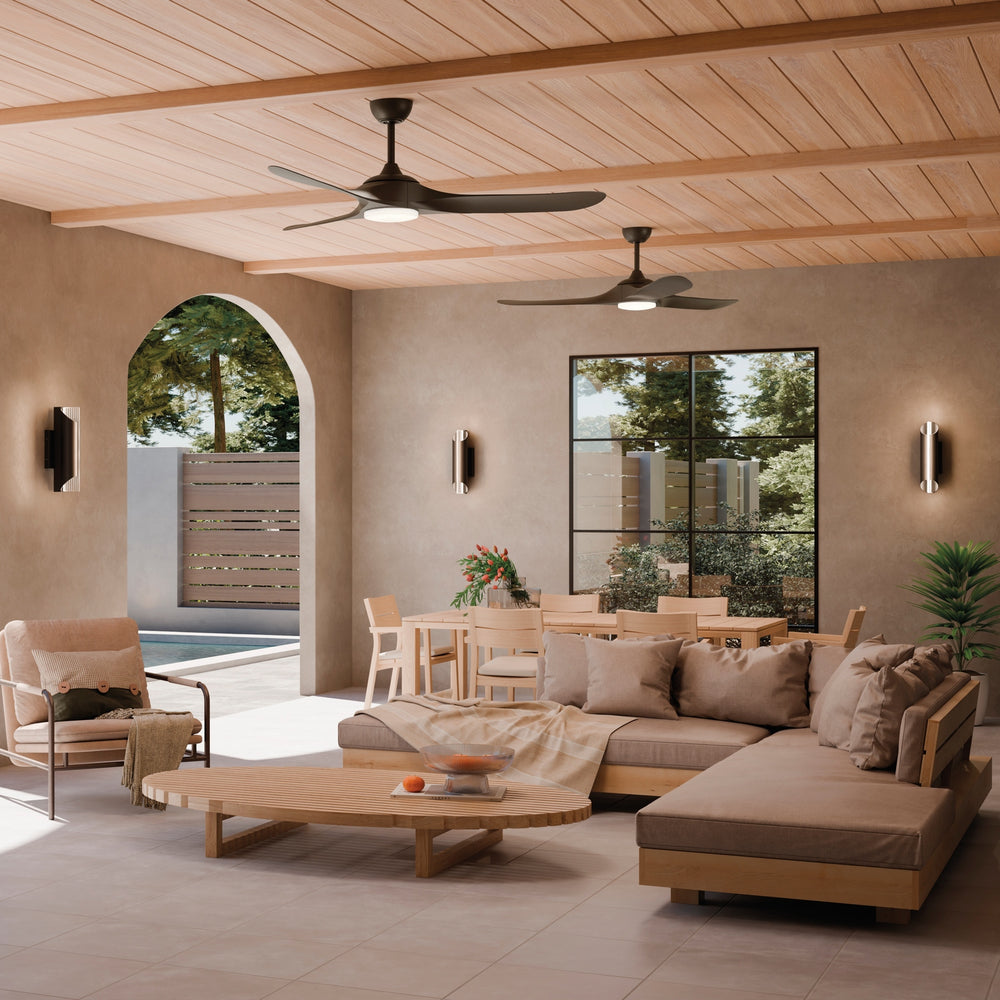 Kichler Canada - 60"Ceiling Fan - Mylo - Satin Natural Bronze- Union Lighting Luminaires Decor