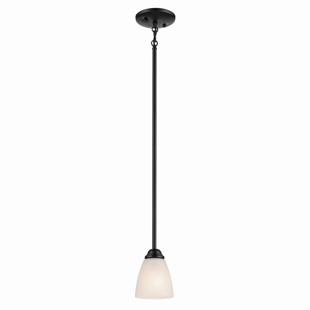 Kichler Canada - One Light Mini Pendant - Jolie - Black- Union Lighting Luminaires Decor