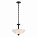 Kichler Canada - Two Light Pendant/Semi Flush - Jolie - Black- Union Lighting Luminaires Decor