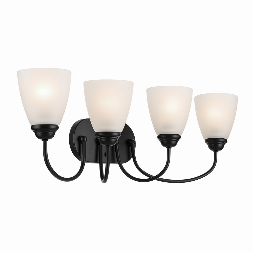 Kichler Canada - Four Light Bath - Jolie - Black- Union Lighting Luminaires Decor