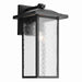 Kichler Canada - One Light Outdoor Wall Mount - Capanna - Textured Black- Union Lighting Luminaires Decor