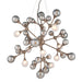 Corbett Lighting Canada - 40 Light Chandelier - Element - Stria Gold Leaf- Union Lighting Luminaires Decor
