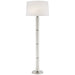 Ralph Lauren Canada - One Light Floor Lamp - Upper Fifth - Ivory Faux Croc w/ Polished Nickel- Union Lighting Luminaires Decor