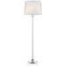 Ralph Lauren Canada - Two Light Floor Lamp - varick - Crystal w/ Polished Nickel- Union Lighting Luminaires Decor