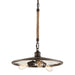 Troy Lighting Canada - Three Light Pendant - Brooklyn - Heritage Bronze- Union Lighting Luminaires Decor