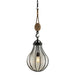 Troy Lighting Canada - One Light Pendant - Murphy - Forged Iron- Union Lighting Luminaires Decor