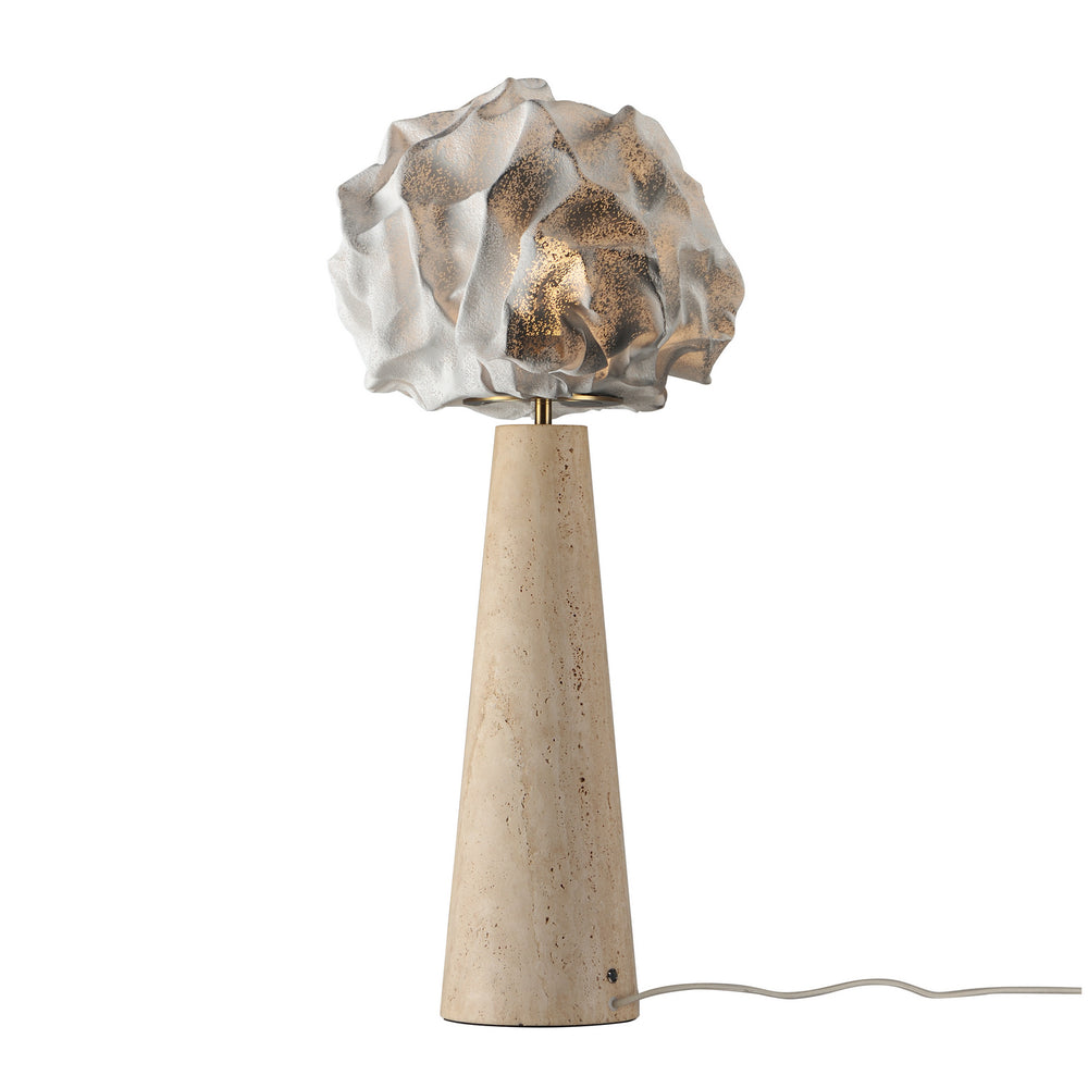 Studio M - LED Table Lamp - Shroud - Natural Aged Brass- Union Lighting Luminaires Decor