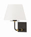 Hudson Valley Canada - One Light Wall Sconce - Crown Heights - Aged Brass- Union Lighting Luminaires Decor