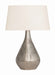 Hudson Valley Canada - One Light Table Lamp - Fieldston - Warm Silver- Union Lighting Luminaires Decor
