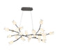 Lib & Co. Canada - LED Chandelier - Belluno - Brushed Vintage grey- Union Lighting Luminaires Decor