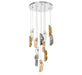 Lib & Co. Canada - LED Chandelier - Sorrento - Chrome- Union Lighting Luminaires Decor