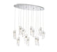 Lib & Co. Canada - LED Chandelier - Sorrento - Chrome- Union Lighting Luminaires Decor