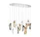 Lib & Co. Canada - LED Chandelier - Sorrento - Chrome- Union Lighting Luminaires Decor