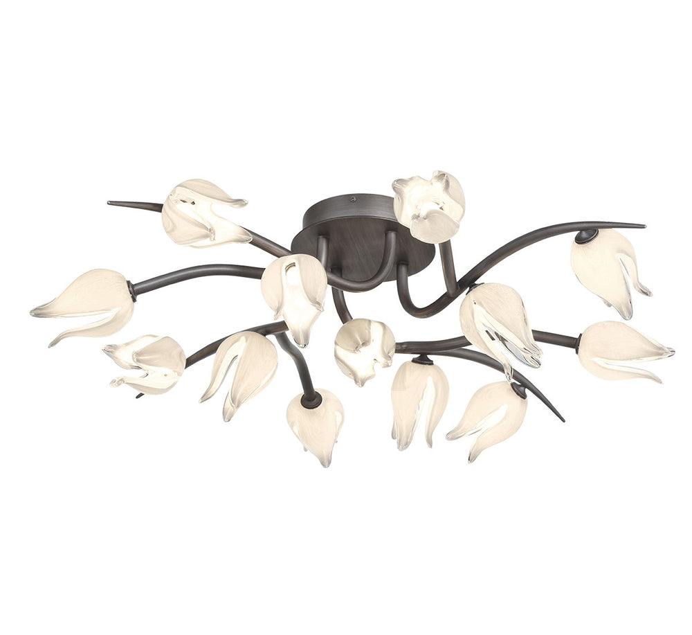 Lib & Co. Canada - LED Ceiling Mount - Belluno - Brushed Vintage Grey- Union Lighting Luminaires Decor