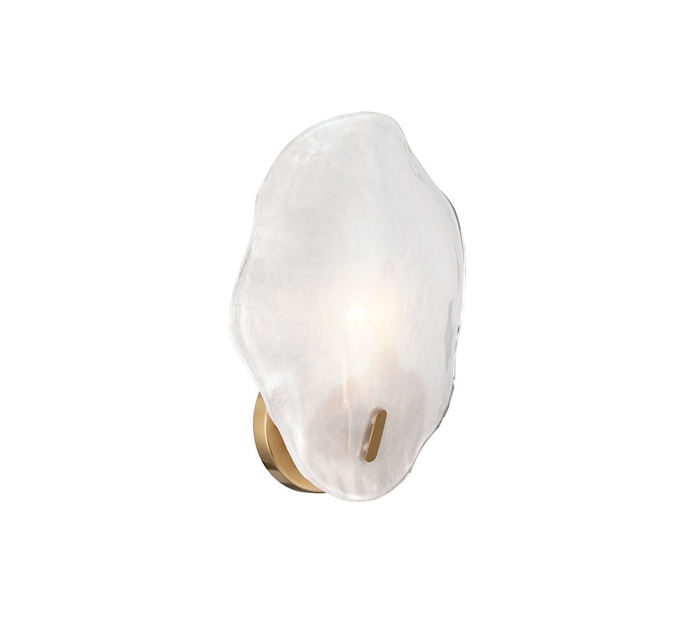 Lib & Co. Canada - One Light Wall Sconce - Corato - brushed brass- Union Lighting Luminaires Decor