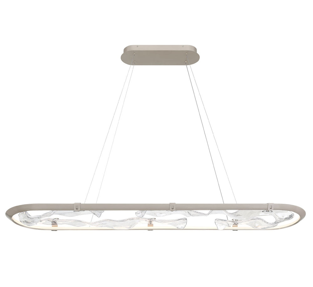 Lib & Co. Canada - LED Chandelier - Nettuno - Painted Brushed Champage- Union Lighting Luminaires Decor