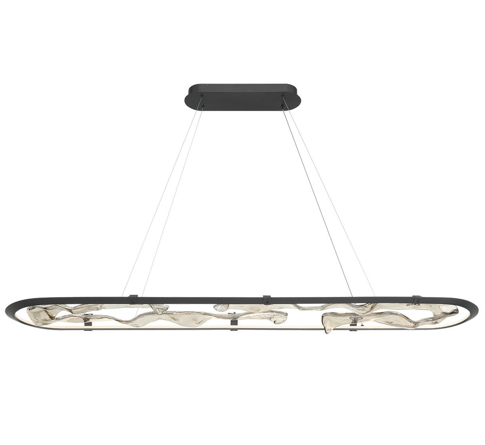 Lib & Co. Canada - LED Chandelier - Nettuno - Painted Brushed Grey- Union Lighting Luminaires Decor