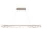 Lib & Co. Canada - LED Chandelier - Nettuno - Painted Brushed Champagne- Union Lighting Luminaires Decor
