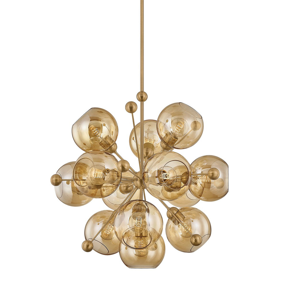 Troy Lighting Canada - 13 Light Chandelier - Ellory - Patina Brass- Union Lighting Luminaires Decor