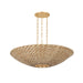 Troy Lighting Canada - Six Light Chandelier - Ollie - Vintage Gold Leaf- Union Lighting Luminaires Decor