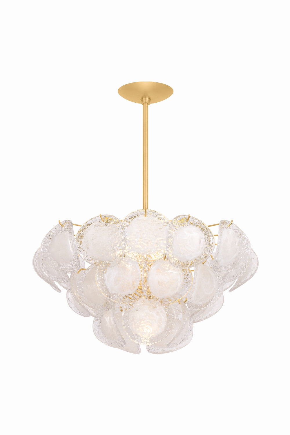 Hudson Valley Canada - Five Light Chandelier - Cedar Hill - Vintage Gold Leaf- Union Lighting Luminaires Decor