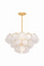 Hudson Valley Canada - Five Light Chandelier - Cedar Hill - Vintage Gold Leaf- Union Lighting Luminaires Decor