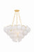 Hudson Valley Canada - Nine Light Chandelier - Cedar Hill - Vintage Gold Leaf- Union Lighting Luminaires Decor