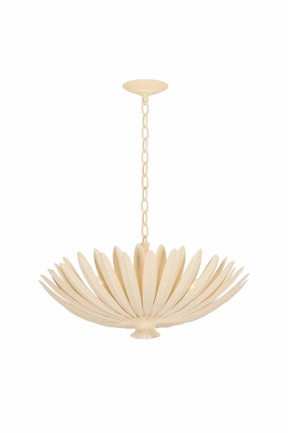 Hudson Valley Canada - Four Light Chandelier - Whitfield - Cream Plaster- Union Lighting Luminaires Decor