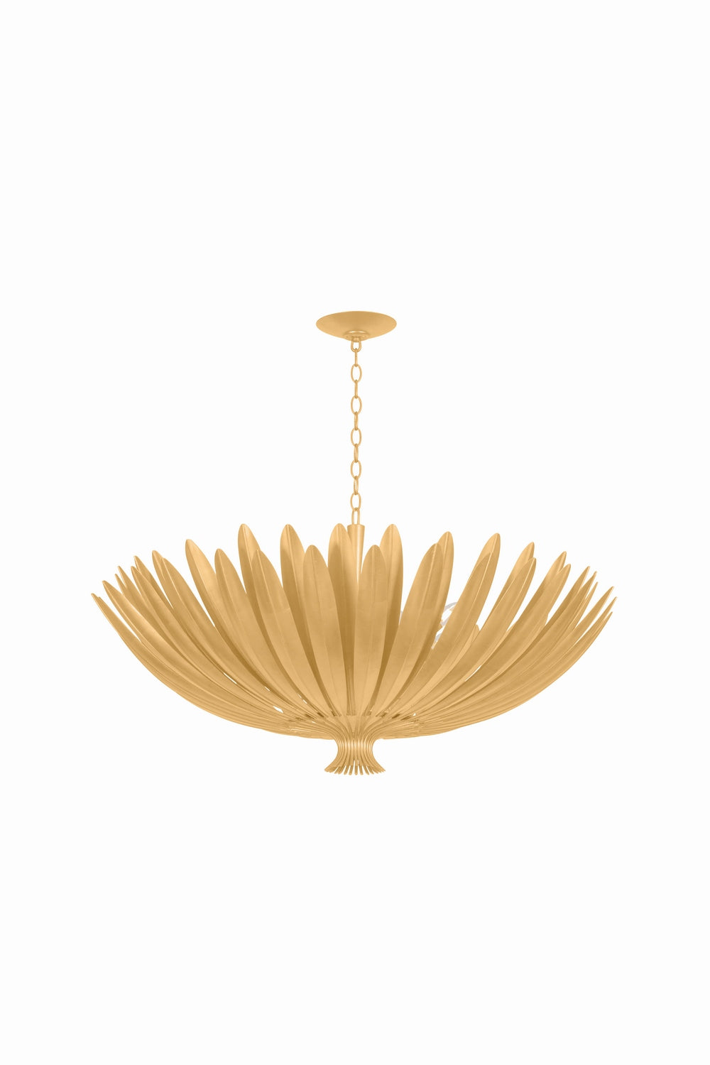 Hudson Valley Canada - 12 Light Chandelier - Whitfield - Vintage Gold Leaf- Union Lighting Luminaires Decor