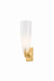 Hudson Valley Canada - One Light Wall Sconce - Ravenswood - Vintage Gold Leaf- Union Lighting Luminaires Decor