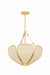 Hudson Valley Canada - Three Light Pendant - Bayville - Vintage Gold Leaf- Union Lighting Luminaires Decor