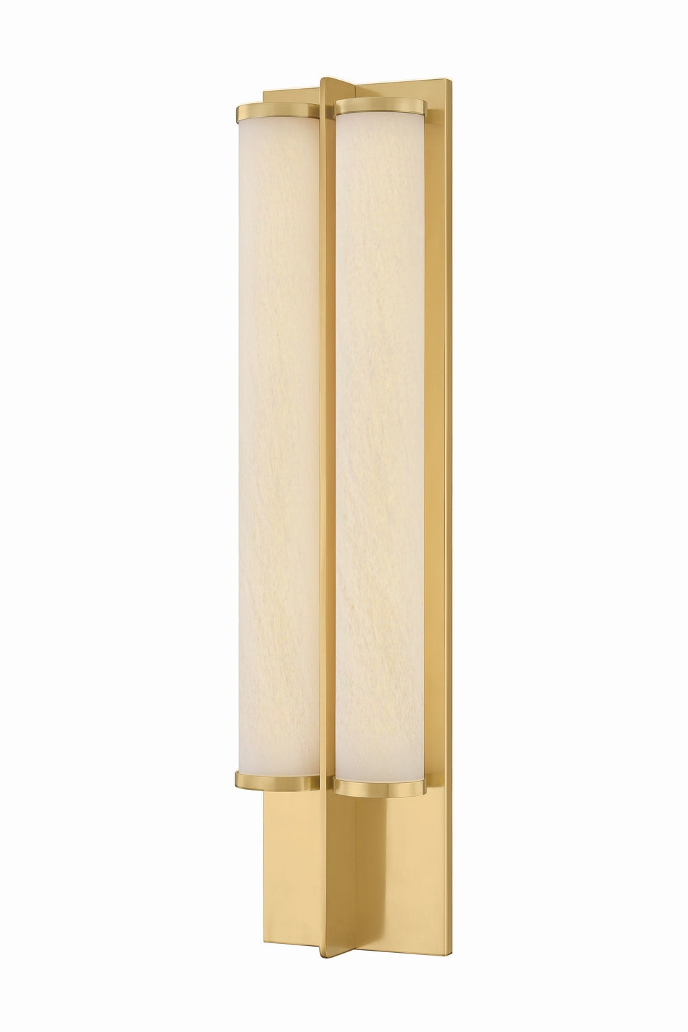Hudson Valley Canada - LED Wall Sconce - Northfield - Aged Brass- Union Lighting Luminaires Decor