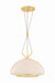 Hudson Valley Canada - One Light Pendant - Baudette - Aged Brass- Union Lighting Luminaires Decor