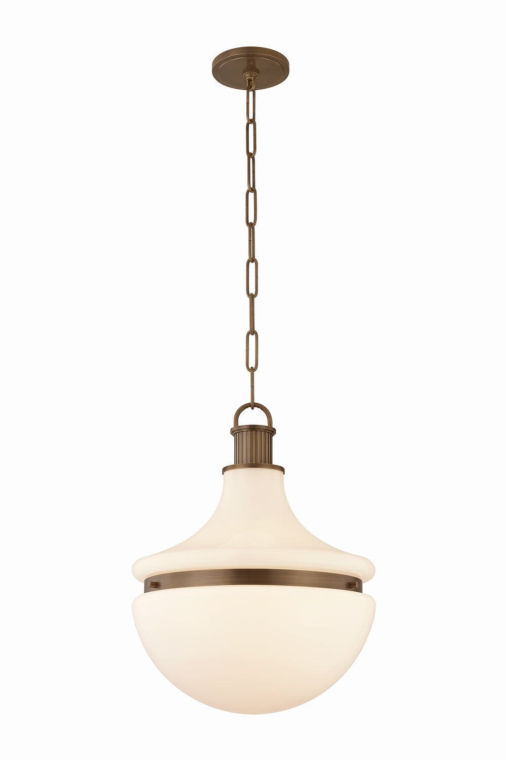 Hudson Valley Canada - One Light Pendant - Barryville - Historic Bronze- Union Lighting Luminaires Decor