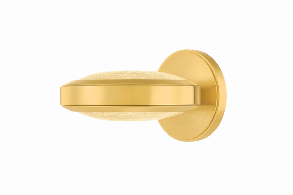 Hudson Valley Canada - LED Wall Sconce - Harris - Aged Brass- Union Lighting Luminaires Decor