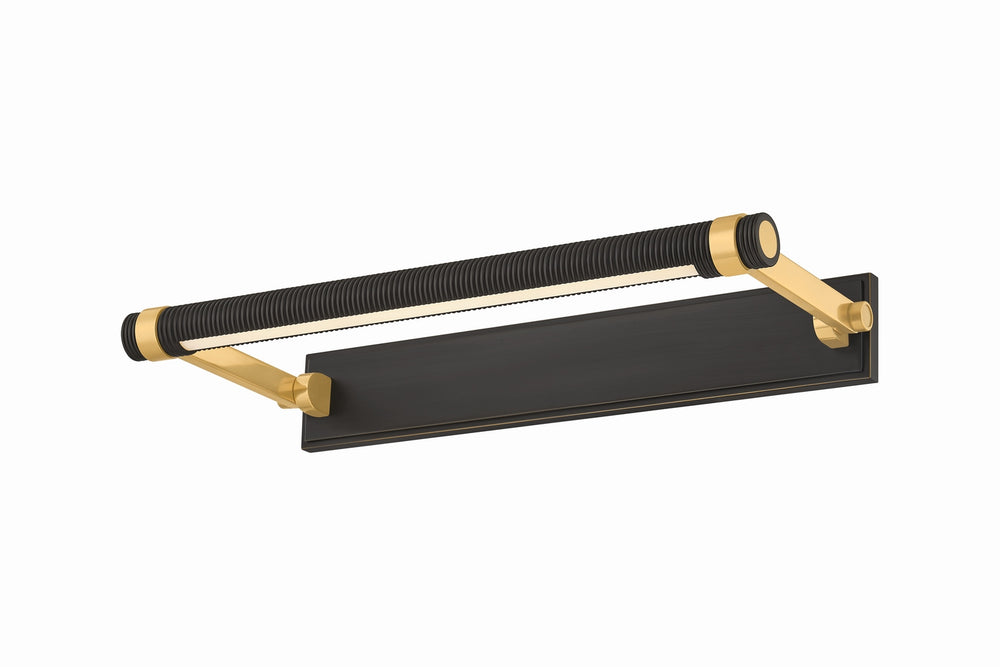 Hudson Valley Canada - LED Picture Light - Duell - Aged Brass- Union Lighting Luminaires Decor