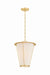 Hudson Valley Canada - One Light Lantern - Ellsworth - Aged Brass- Union Lighting Luminaires Decor