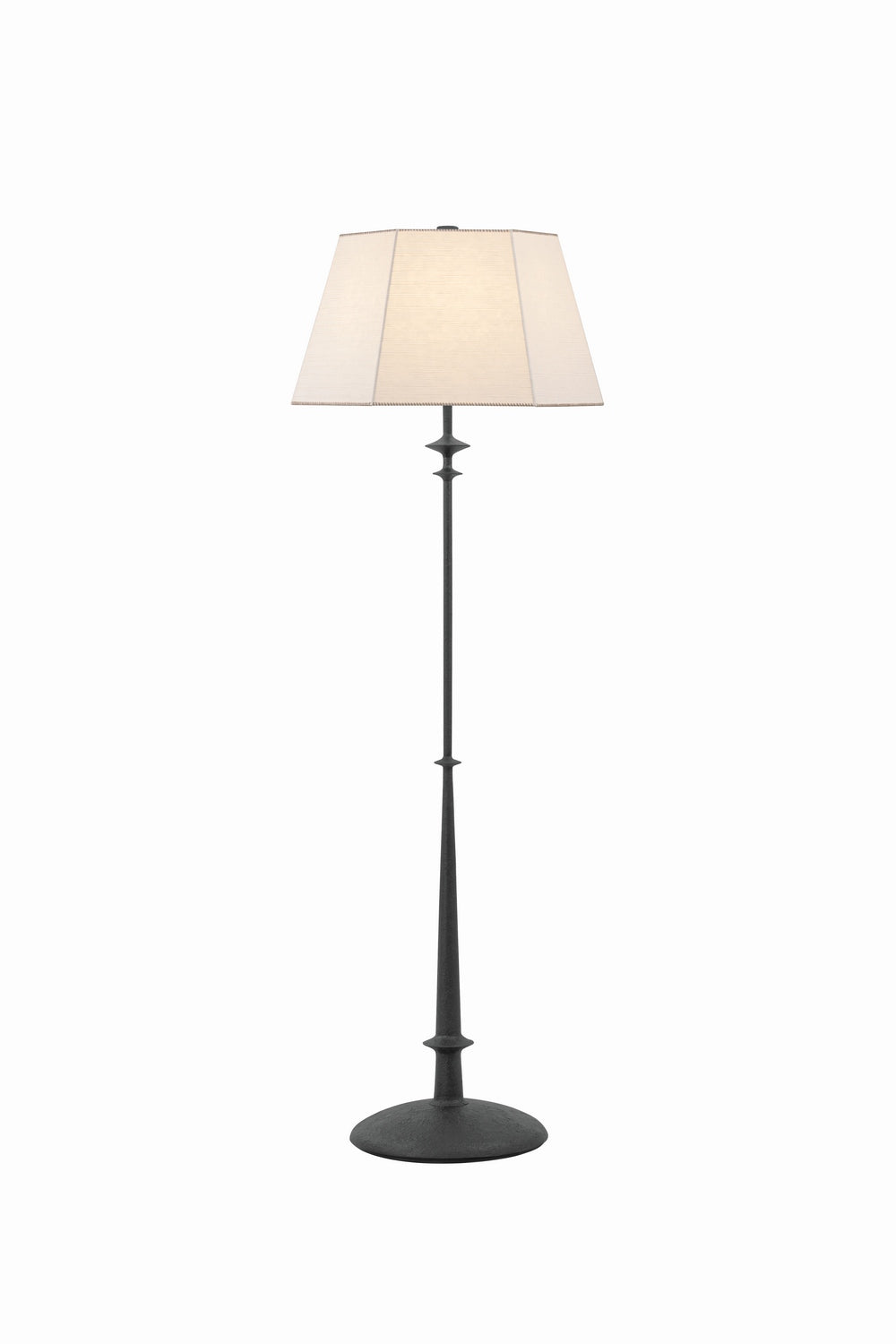 Hudson Valley Canada - One Light Floor Lamp - Celmins - Black Iron- Union Lighting Luminaires Decor