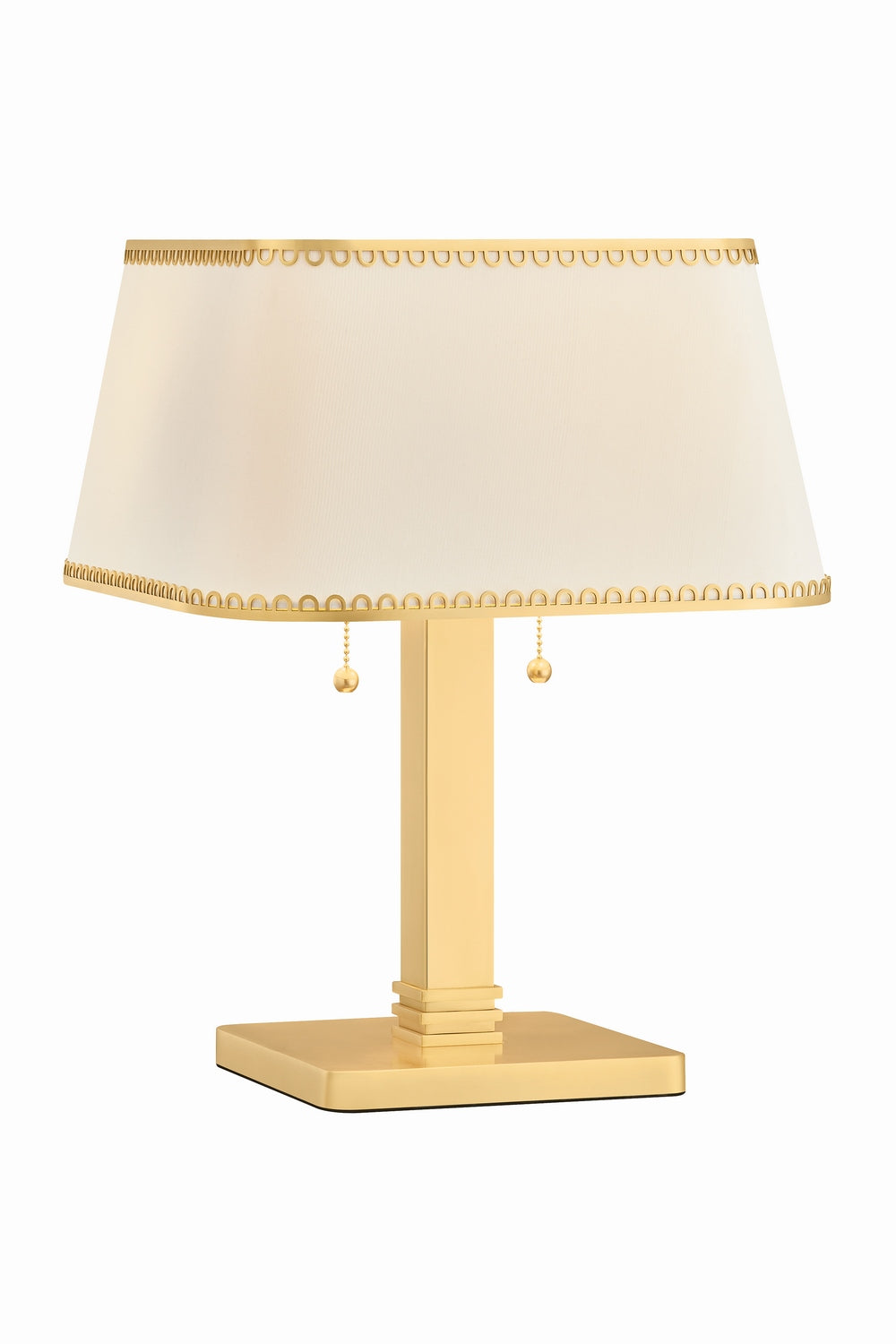 Hudson Valley Canada - Two Light Table Lamp - Claude - Aged Brass- Union Lighting Luminaires Decor