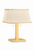 Hudson Valley Canada - Two Light Table Lamp - Claude - Aged Brass- Union Lighting Luminaires Decor