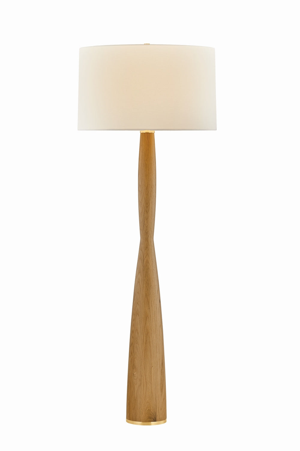 Hudson Valley Canada - One Light Floor Lamp - Somers Chase - Aged Brass- Union Lighting Luminaires Decor